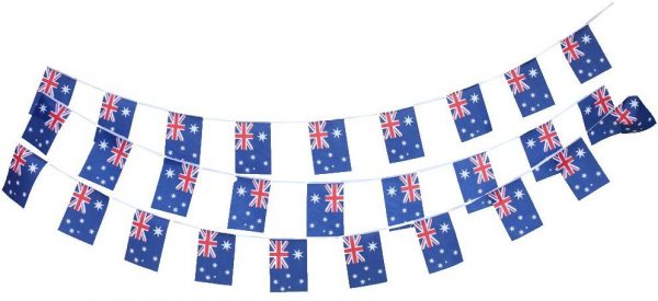 Aussie flag bunting