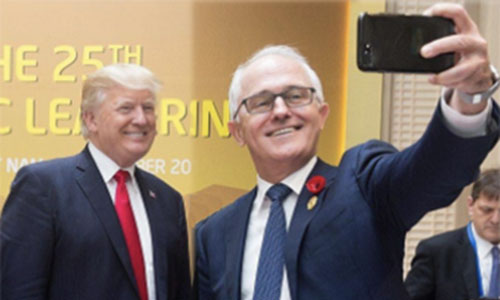 Memoirs: Turnbull hides his Trump crush