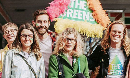 Kooky Greens march against all Australians