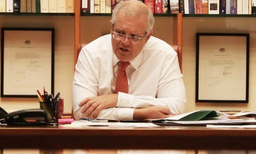 Morrison turns table on China threat