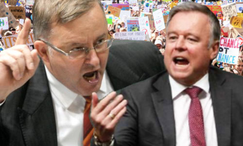 It’s on! Labor bust-up over climate