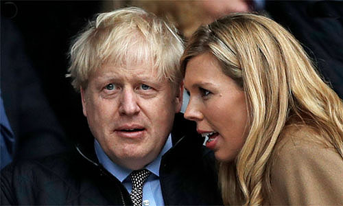 Boris relinquishes pants to wife Carrie