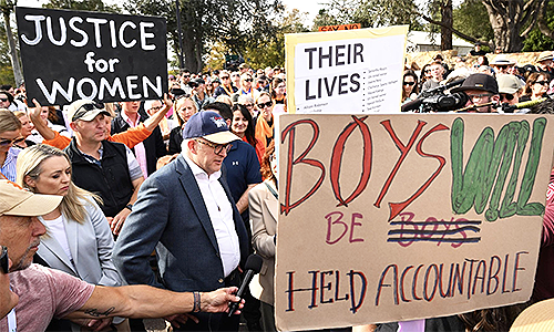 Anti-male Albo’s shameless feminist bias