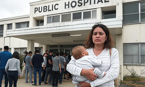 Migrants overloading maternity beds