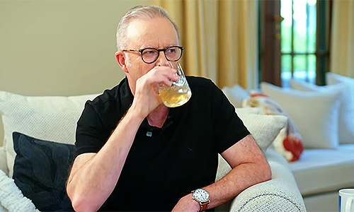 Albo a whisky-fuelled embarrassment